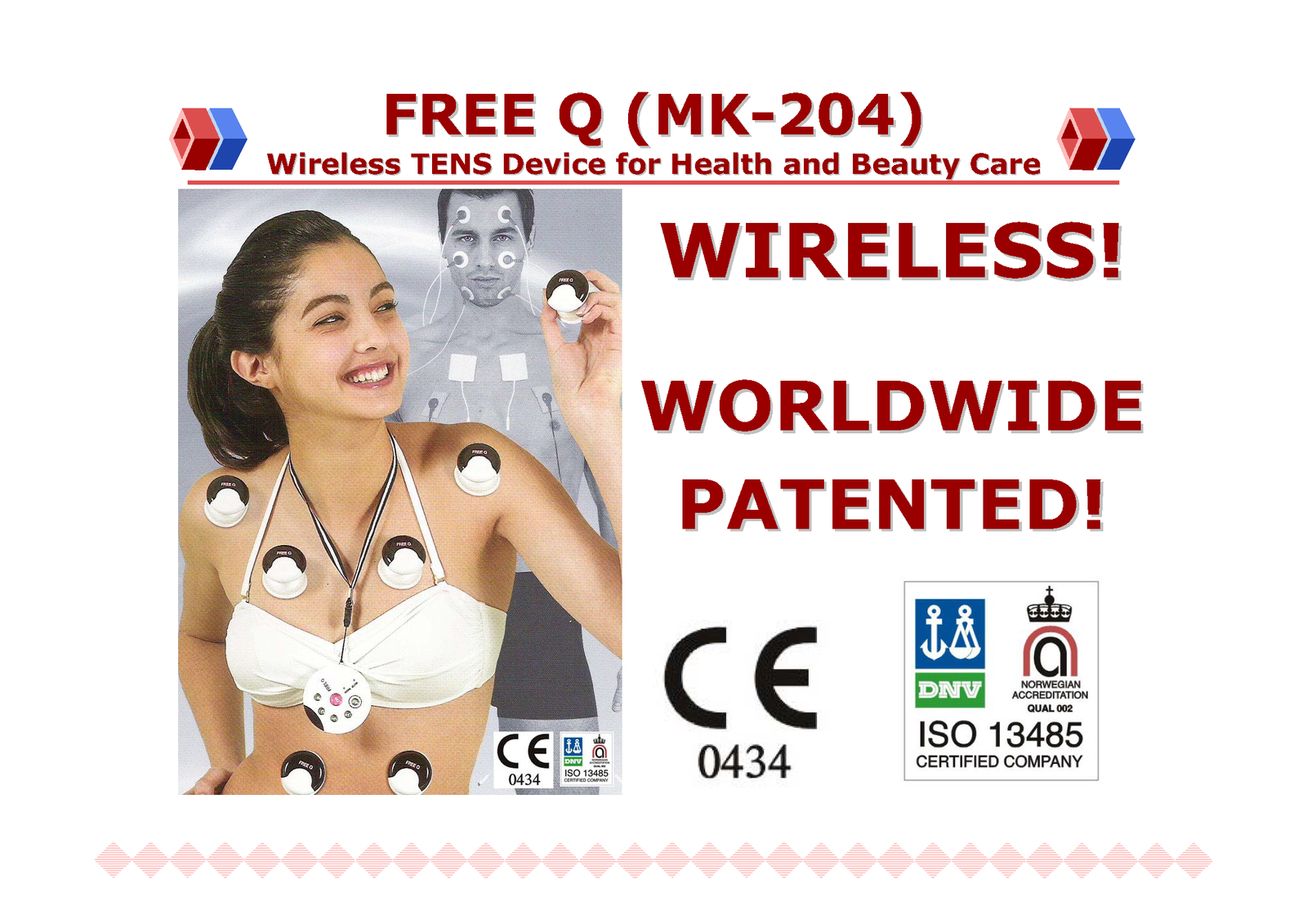 MK-204 H3 FreeQ Wireless Multi-Functional Electrical Therapy Device - Image 3