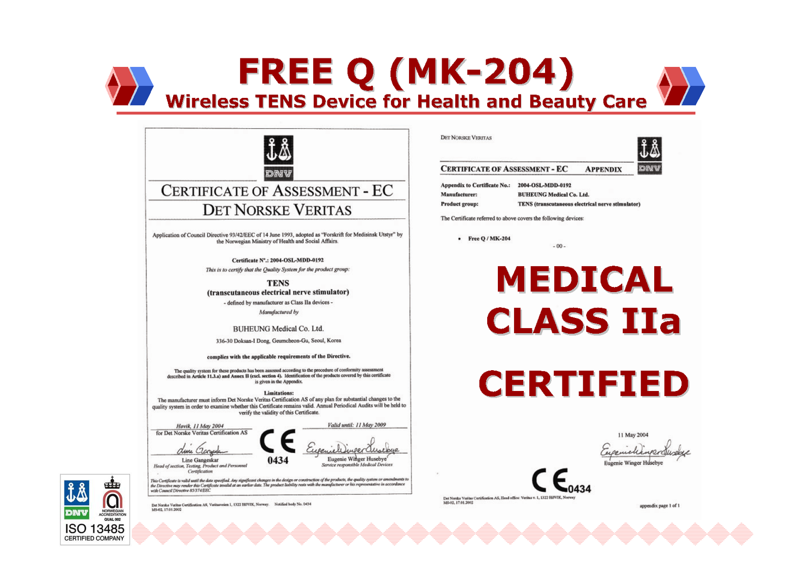 MK-204 H3 FreeQ Wireless Multi-Functional Electrical Therapy Device - Image 5